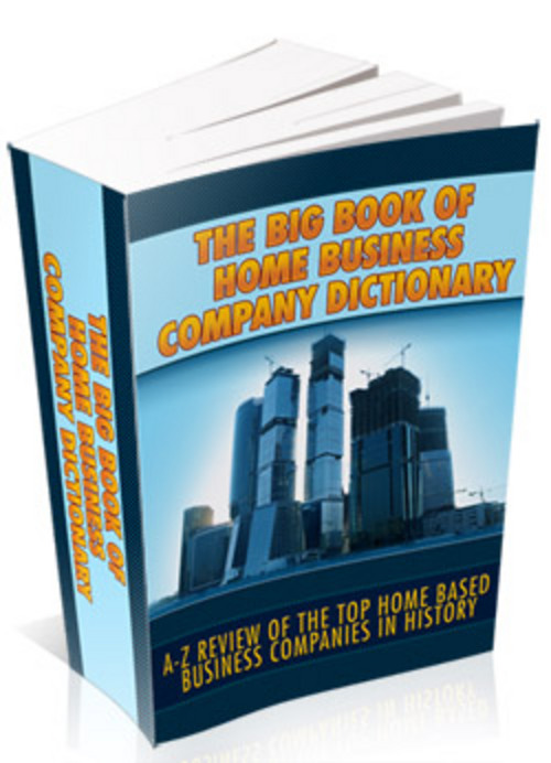 Product picture MRR Big Book Of Home Business Company Directory