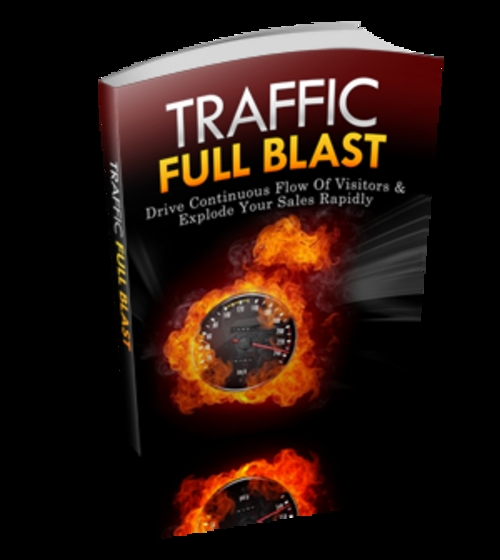 Product picture Traffic Full Blast - MRR with sales page